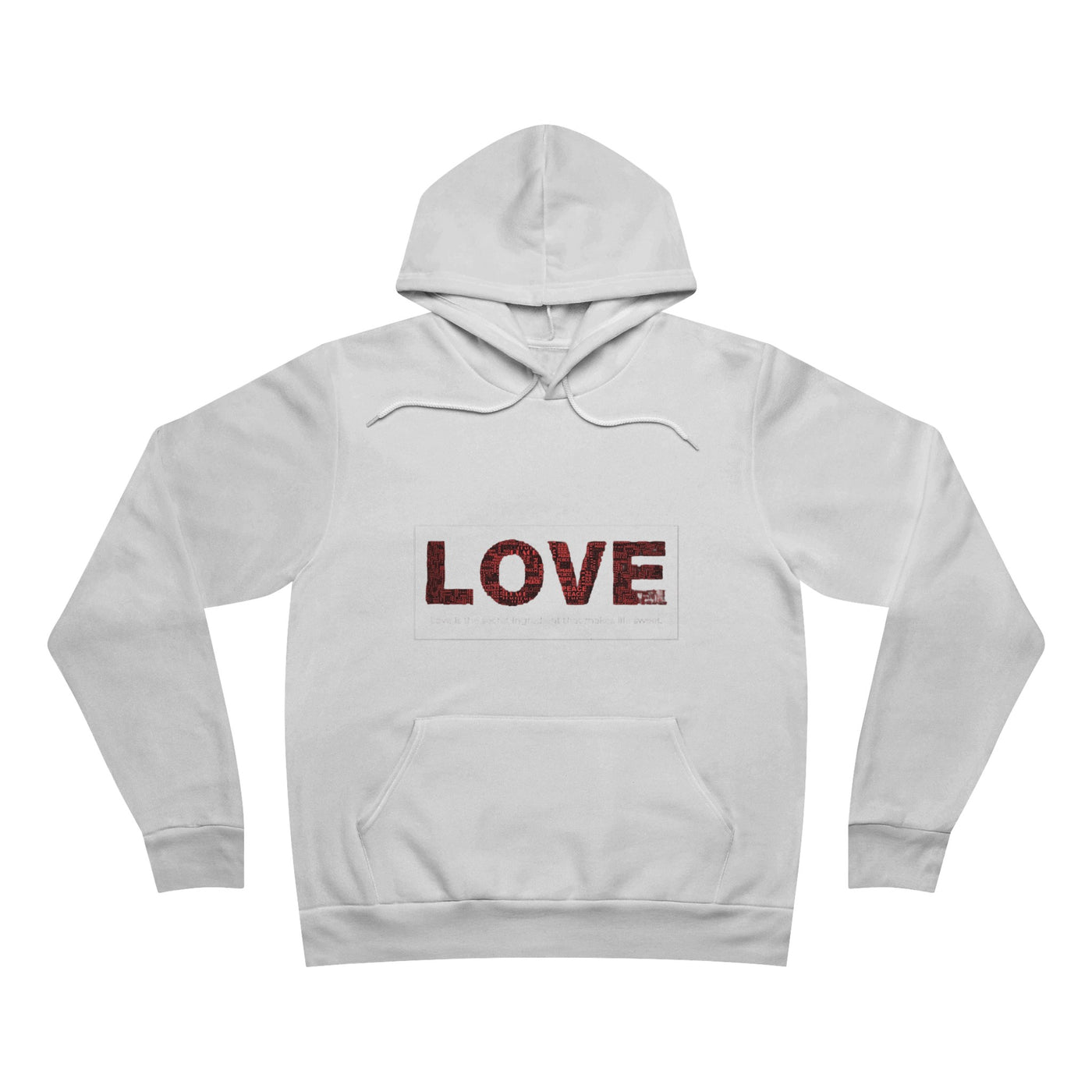 Unisex Sponge Fleece Pullover Hoodie