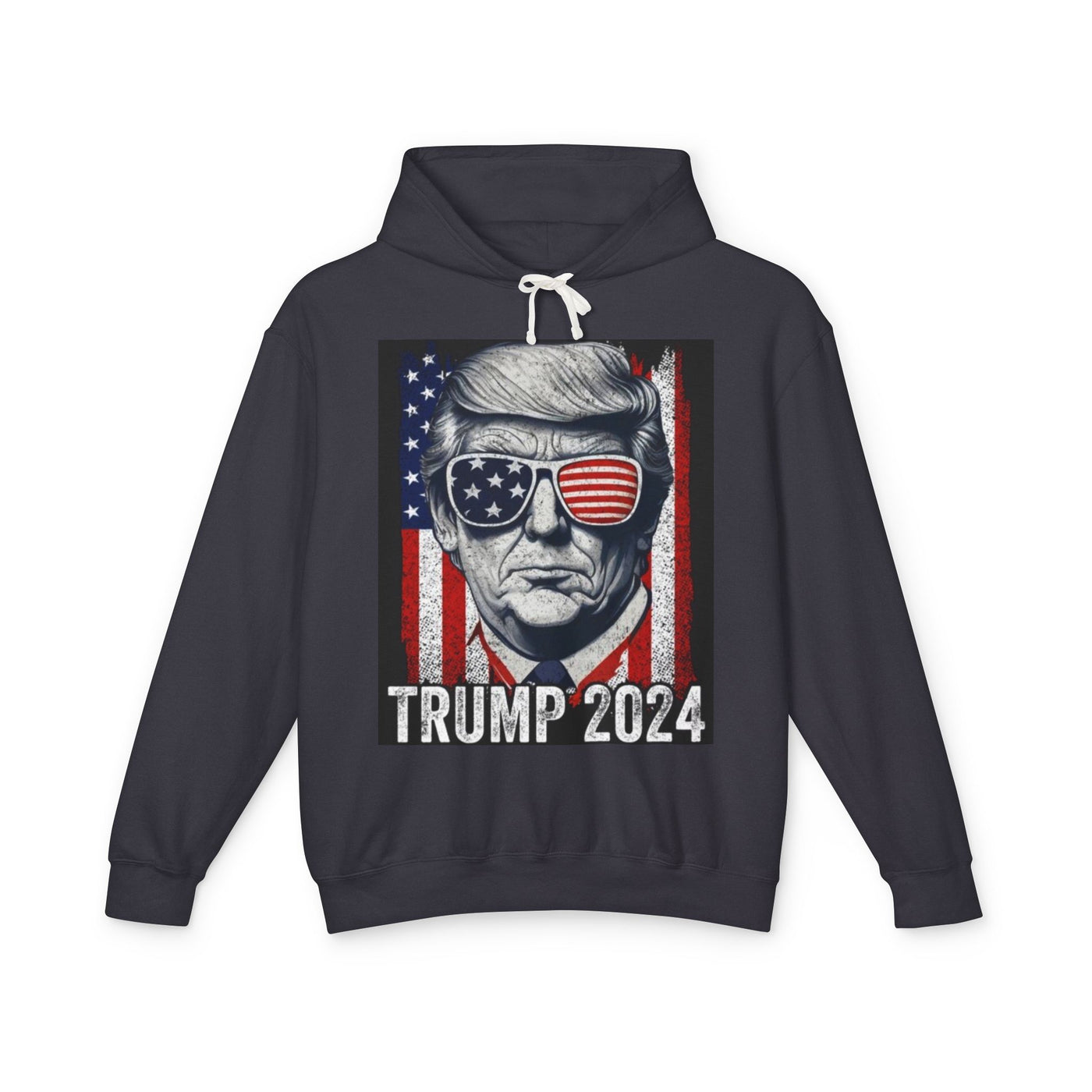 Unisex Lightweight TRUMP Hooded Sweatshirt