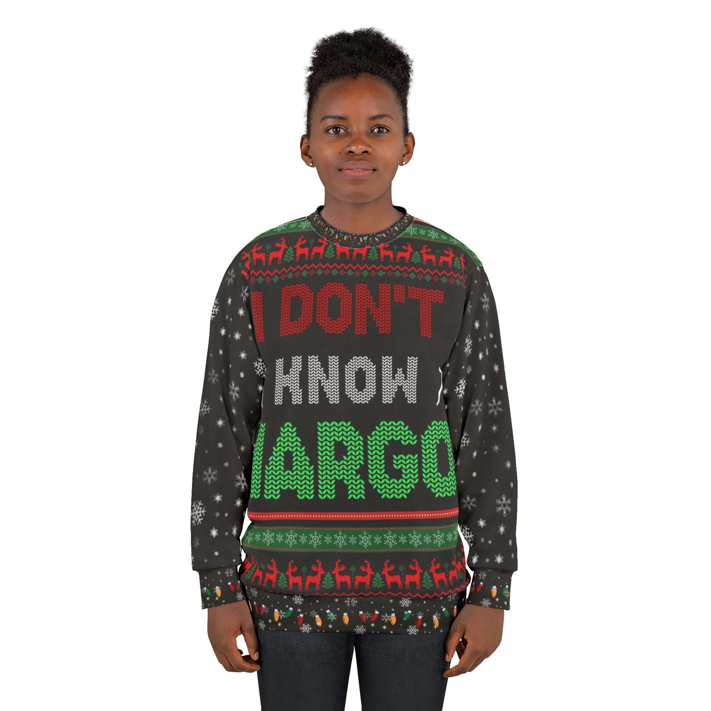 I Don't Know Margo! Unisex Sweatshirt (AOP)