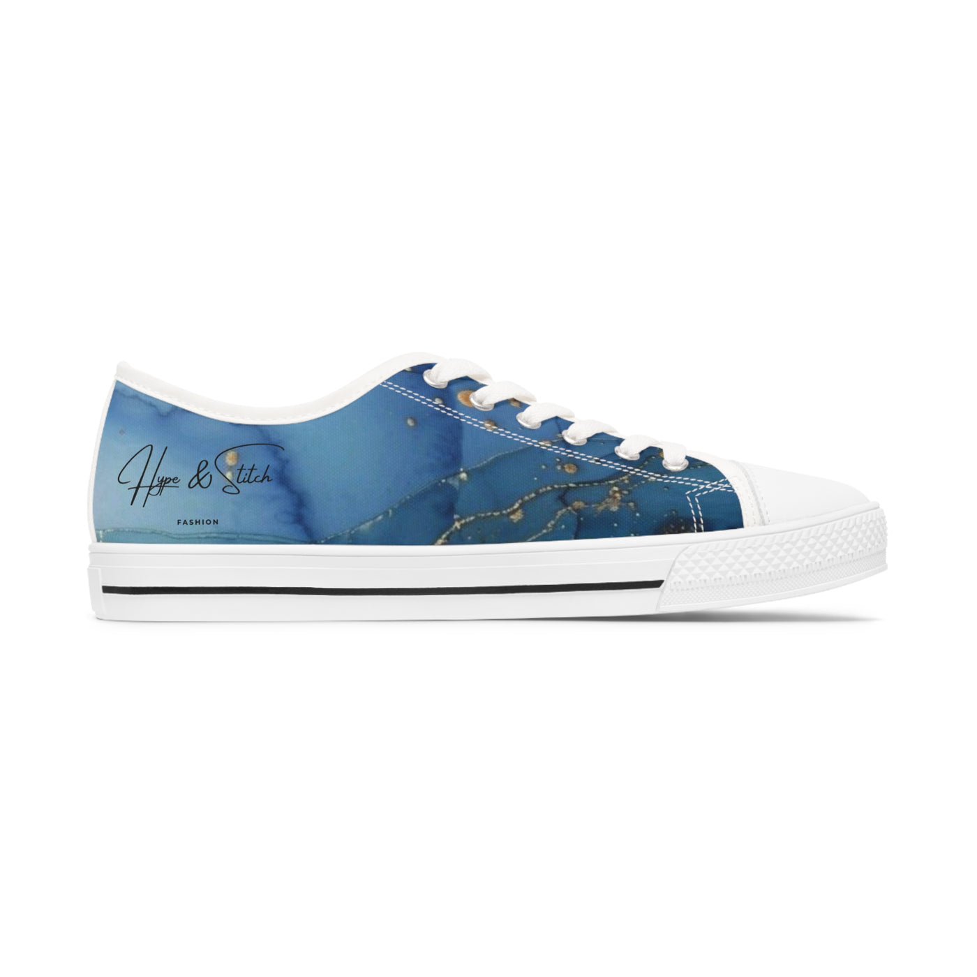 Blue Women's Low Top Sneakers