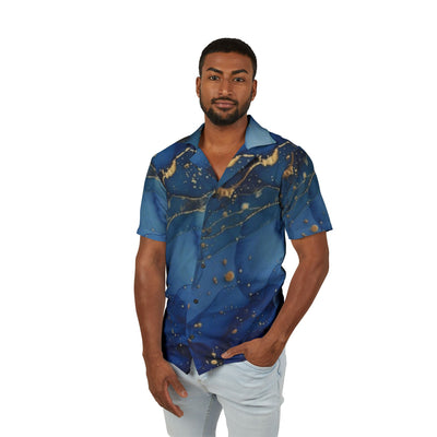 Blue Hawaiian Camp Shirt (AOP)