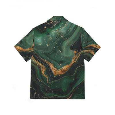 Green Hawaiian Camp Shirt (AOP)