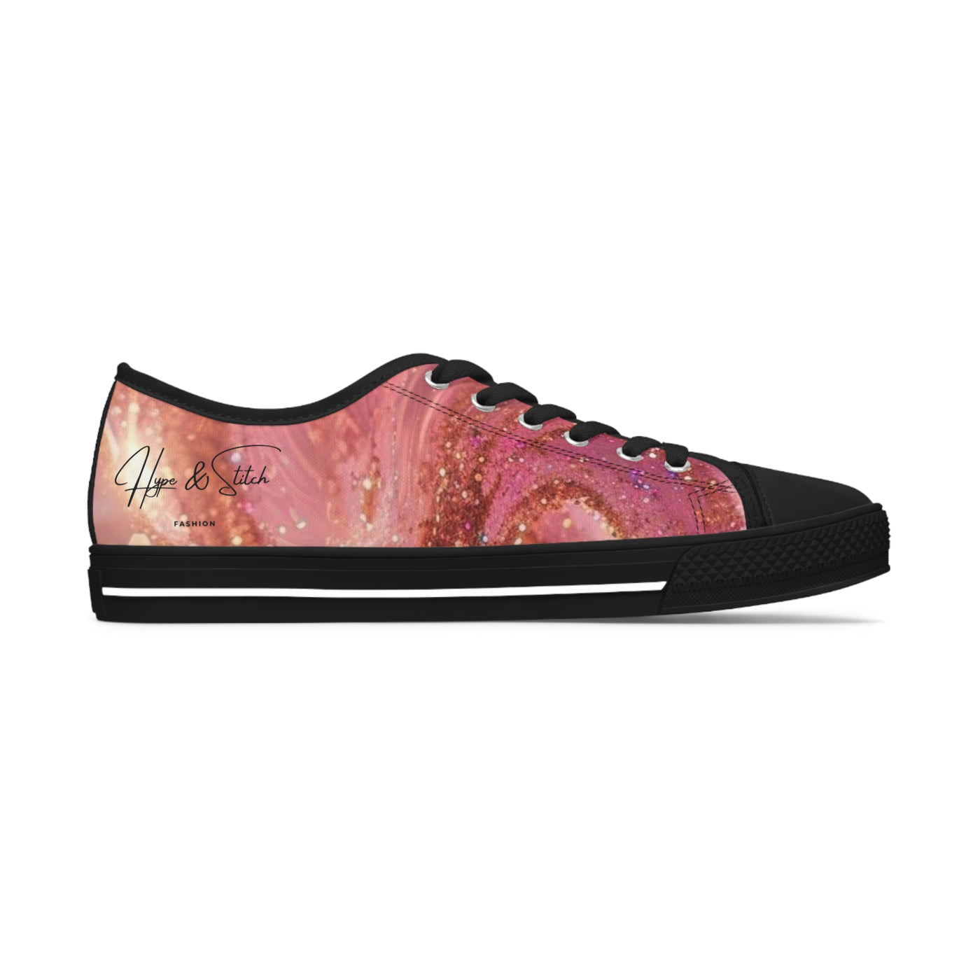 Pink Women's Low Top Sneakers