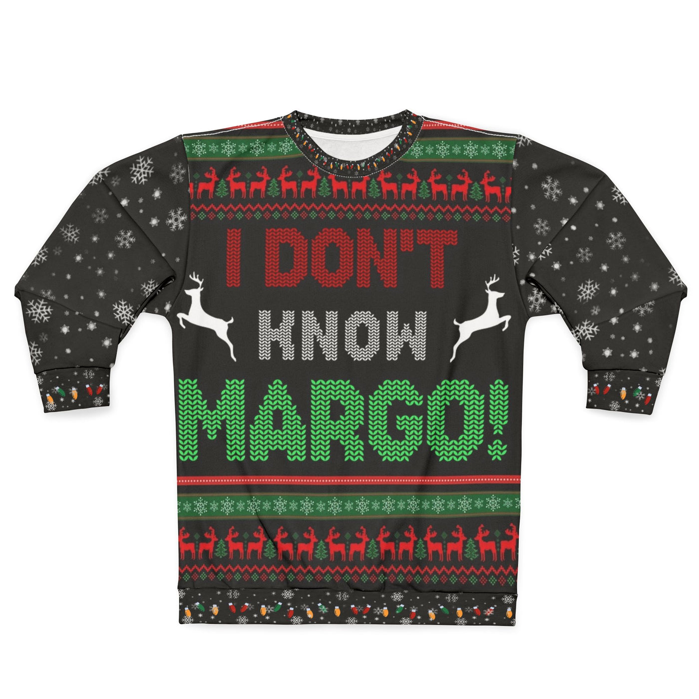 I Don't Know Margo! Unisex Sweatshirt (AOP)