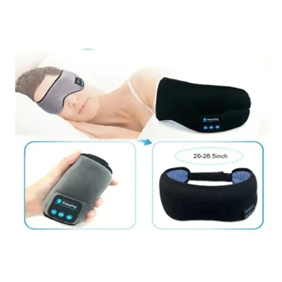 Eye Cover Sleep Mask With Bluetooth Earphone