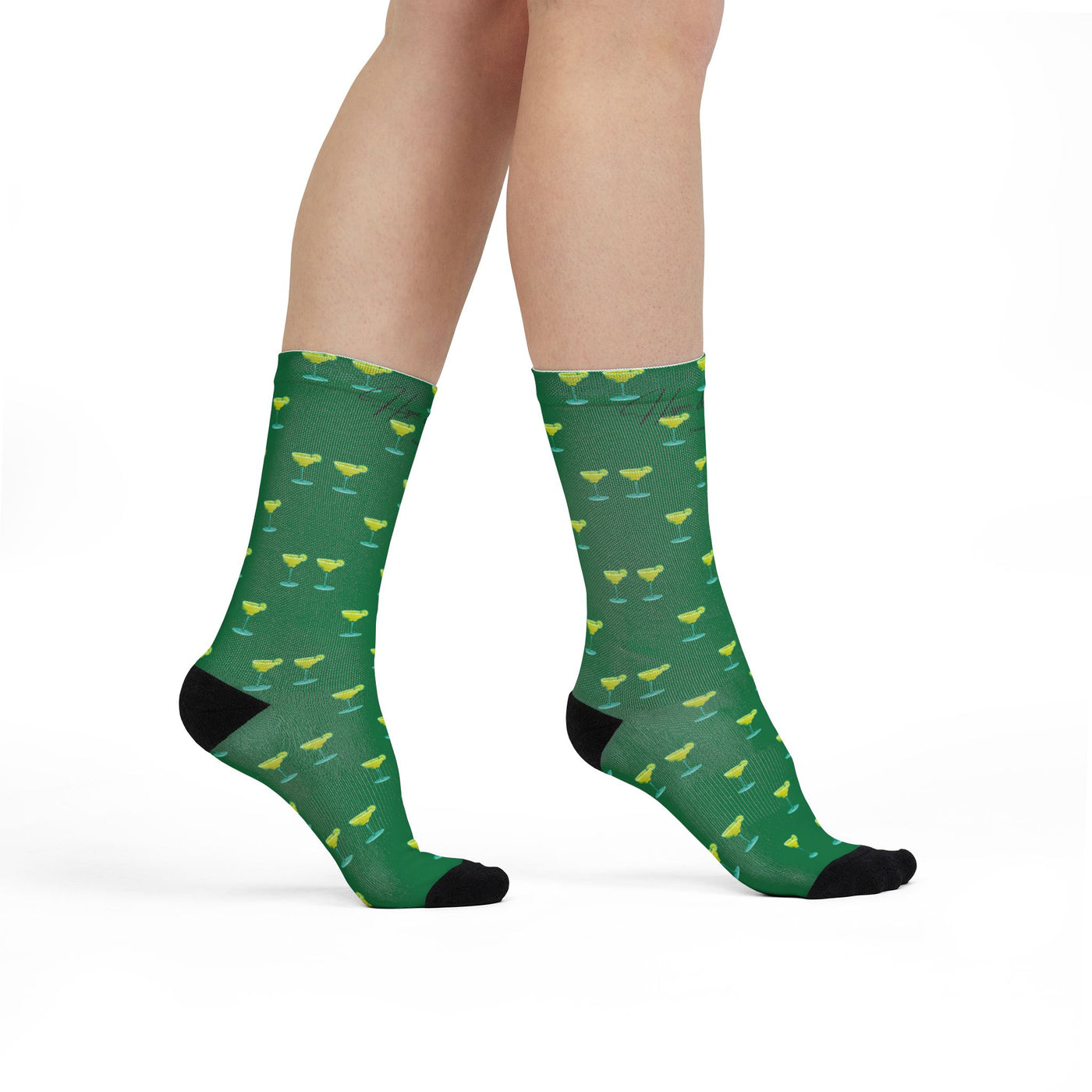 Margarita Sublimation Crew Socks