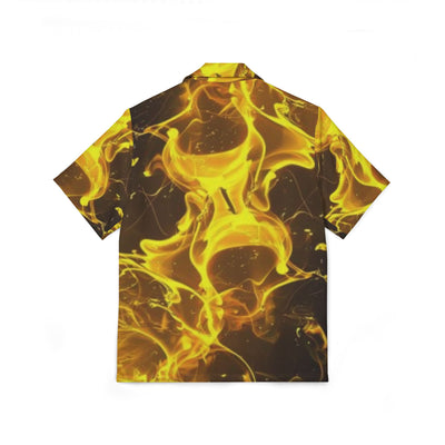 Yellow Hawaiian Camp Shirt (AOP)