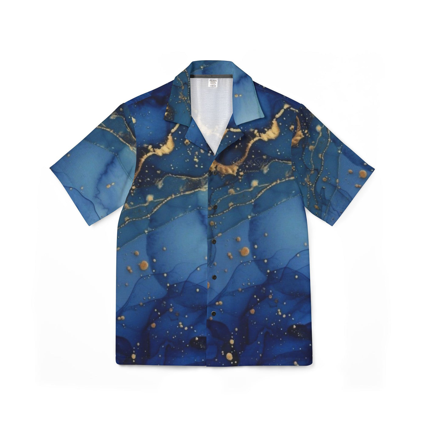 Blue Hawaiian Camp Shirt (AOP)